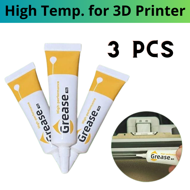 Zimple - Graisse pour imprimante 3D - Huile lubrifiante - 10 g - Lot de 3