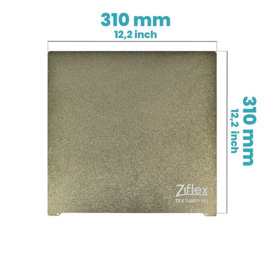 Ziflex - Upper Surface PEI - 310 x 310 mm
