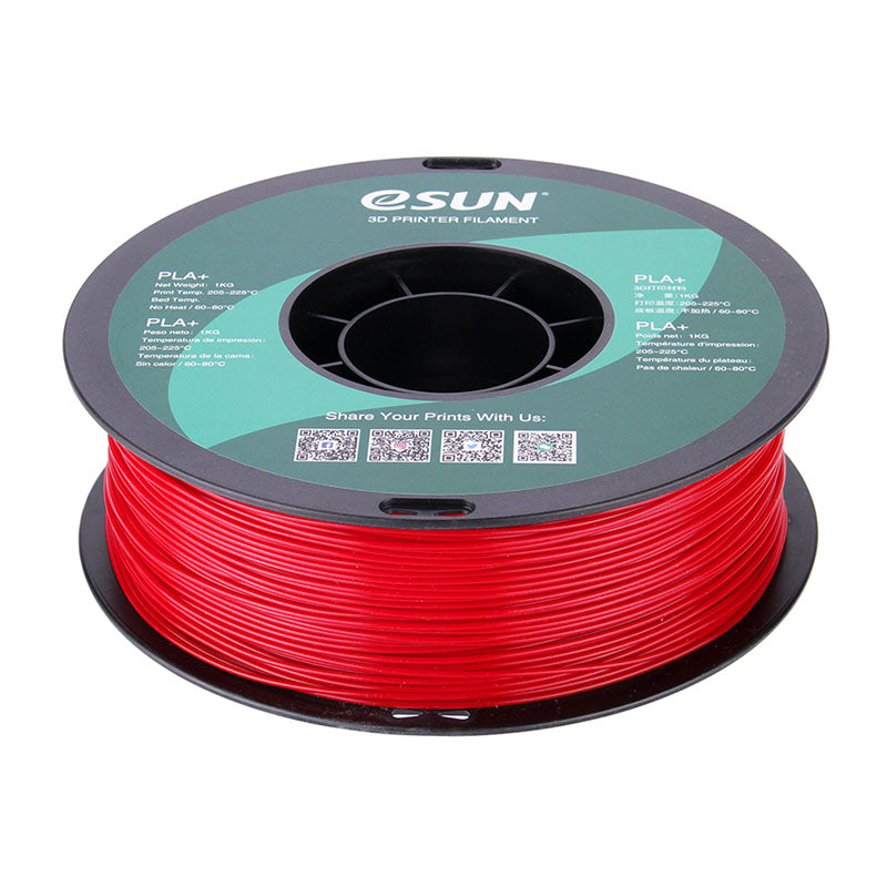eSUN PLA+ Rouge Pompier (Fire Engine Red) 1.75 mm 1 kg