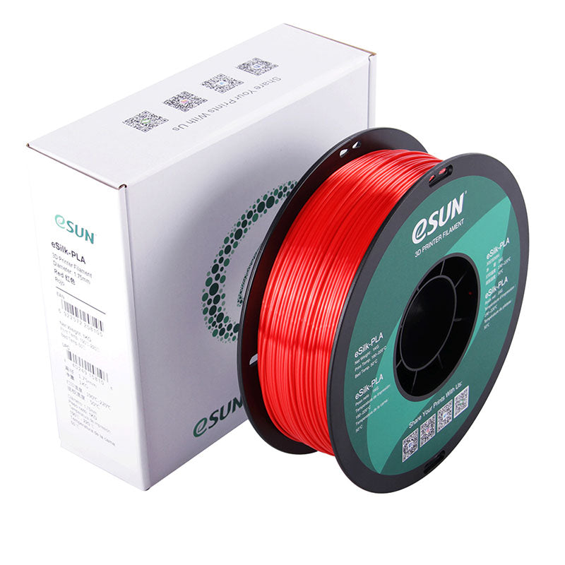 eSUN eSilk PLA Rouge (Red) 1.75 mm 1 kg