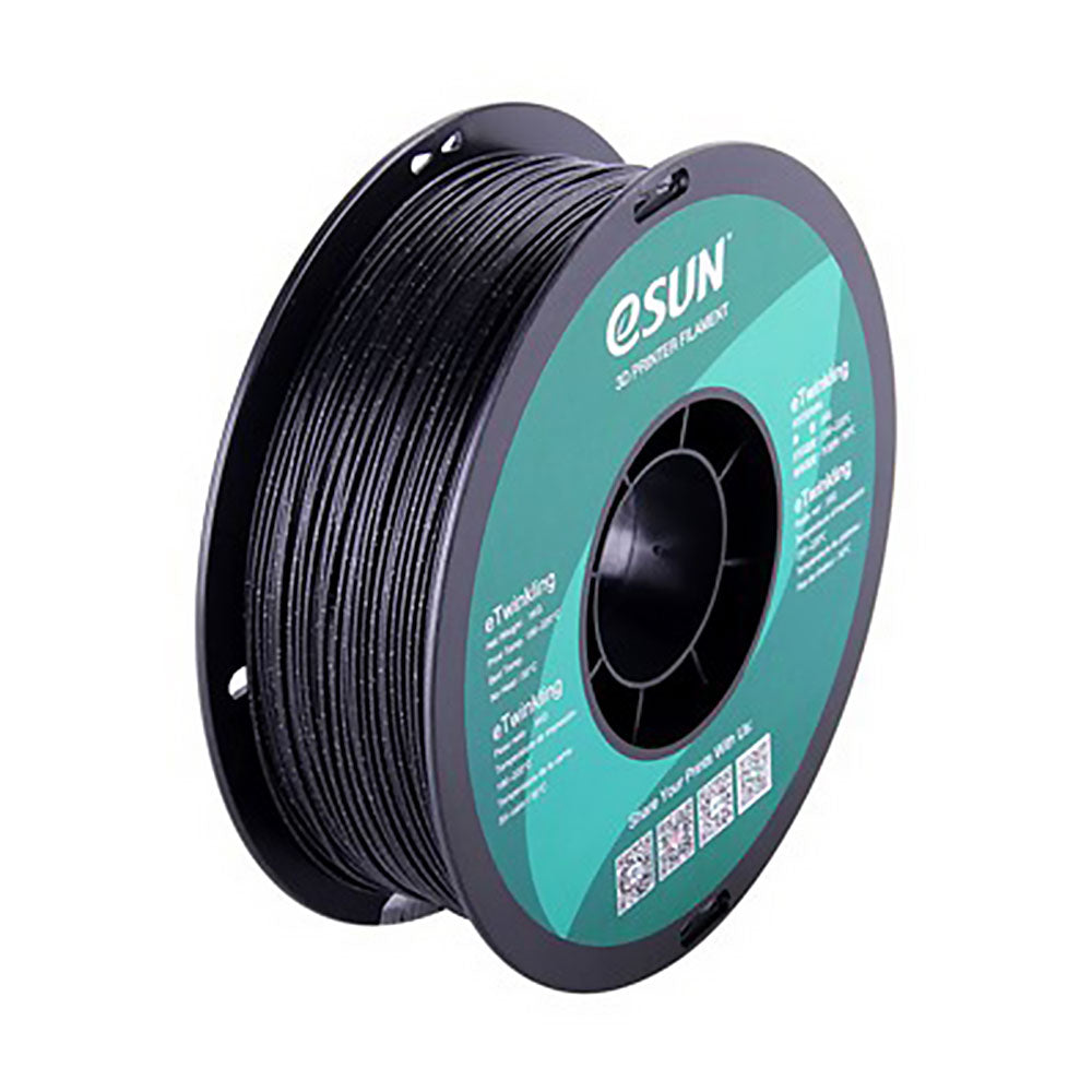 eSUN eTwinkling PLA Noir (black) 1.75 mm 1 kg