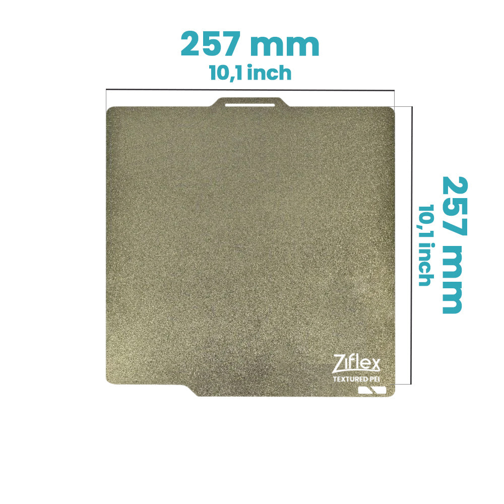 Ziflex - Upper Surface PEI 257 x 257 mm - Bambu Lab X1 & P1P & P1S