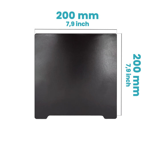 Ziflex - Base Magnétique High Temp 200 x 200 mm