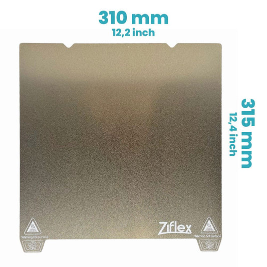 Ziflex - Upper Surface PEI 310 x 315 mm - Creality K1 Max
