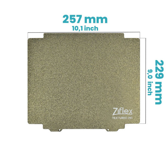 Ziflex - Upper Surface PEI 257 x 229 mm - Ultimaker 2/2+/3