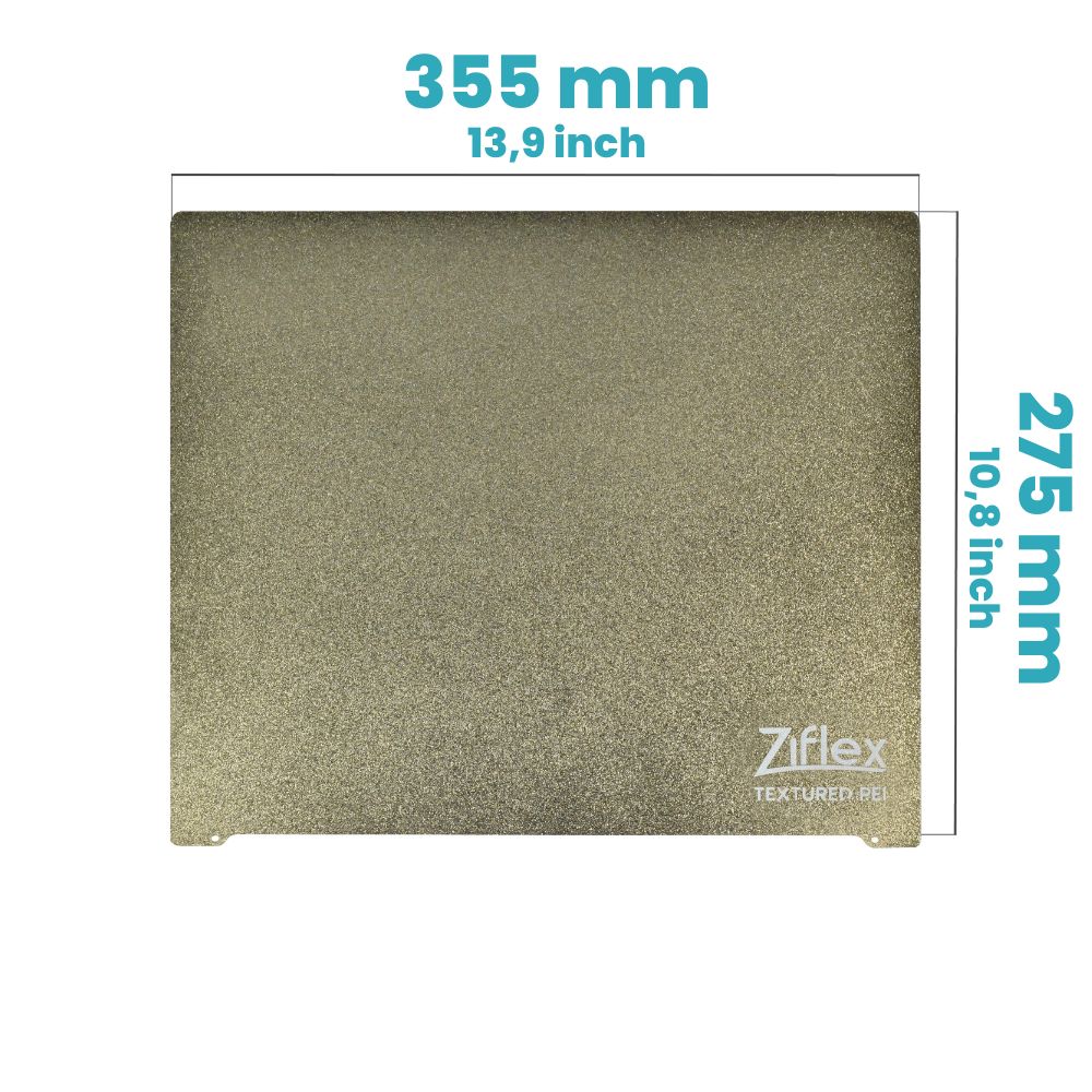 Ziflex - Upper Surface PEI 355 x 275 mm - Ultimaker S5