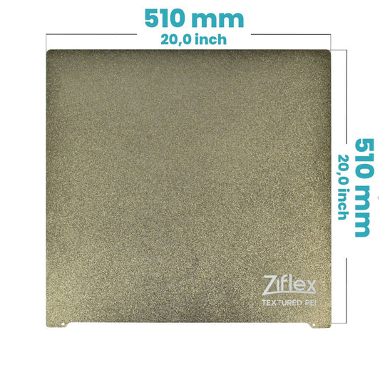 Ziflex - Upper Surface PEI 510 x 510 mm - CR10 S5
