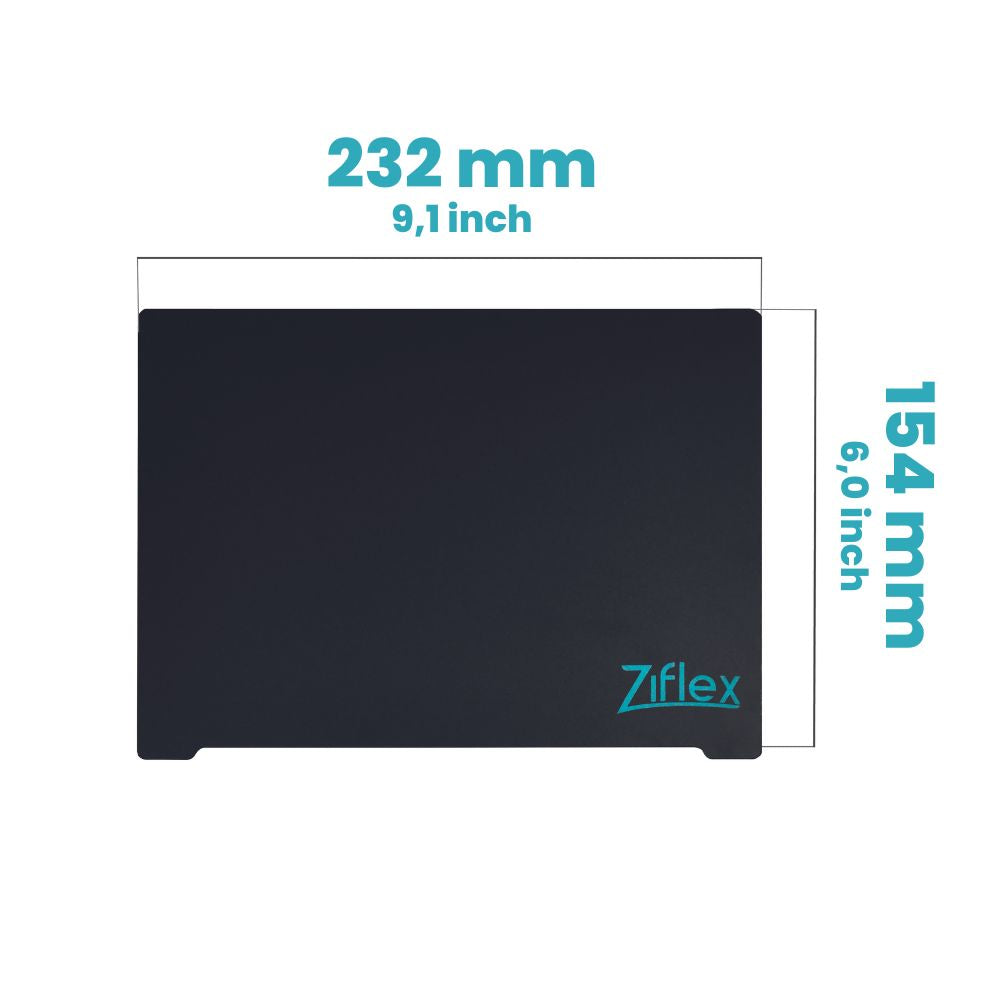 Ziflex - Upper surface Ultimate High temp - 232 x 154 mm