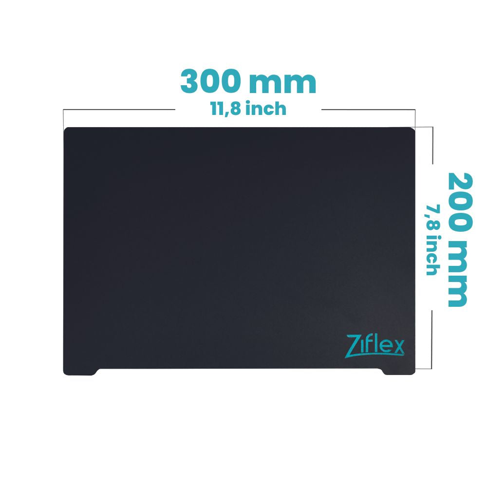 Ziflex - Upper surface Ultimate High temp 300 x 200 mm - BigBox E3D