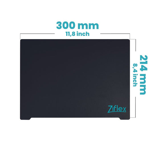 Ziflex - Upper surface Ultimate High temp 300 x 214 mm - Volumic Stream 30