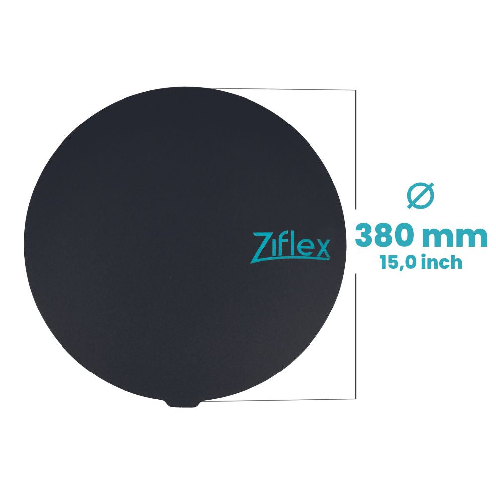 Ziflex - Upper Surface Ultimate High Temp Round 380mm - Anycubic Predator