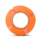 filament PLA+ sans bobine de couleur orange 1.75mm 1kg
