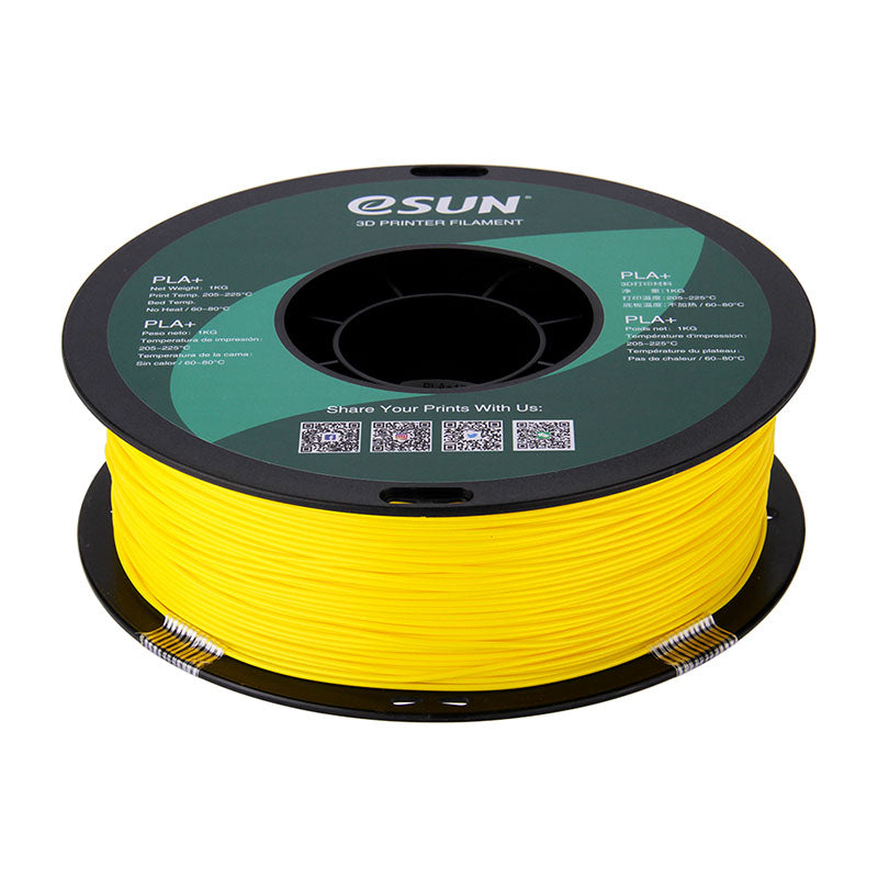 eSUN PLA+ Jaune (Yellow) 1.75 mm 1 kg