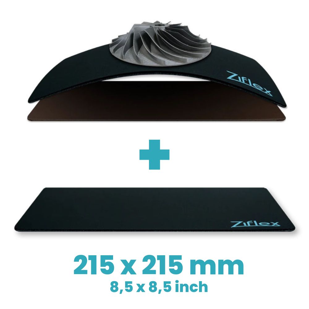 Ziflex - Value pack Ultimate High temp 215 x 215 mm - Volumic Stream 20 Pro MK2