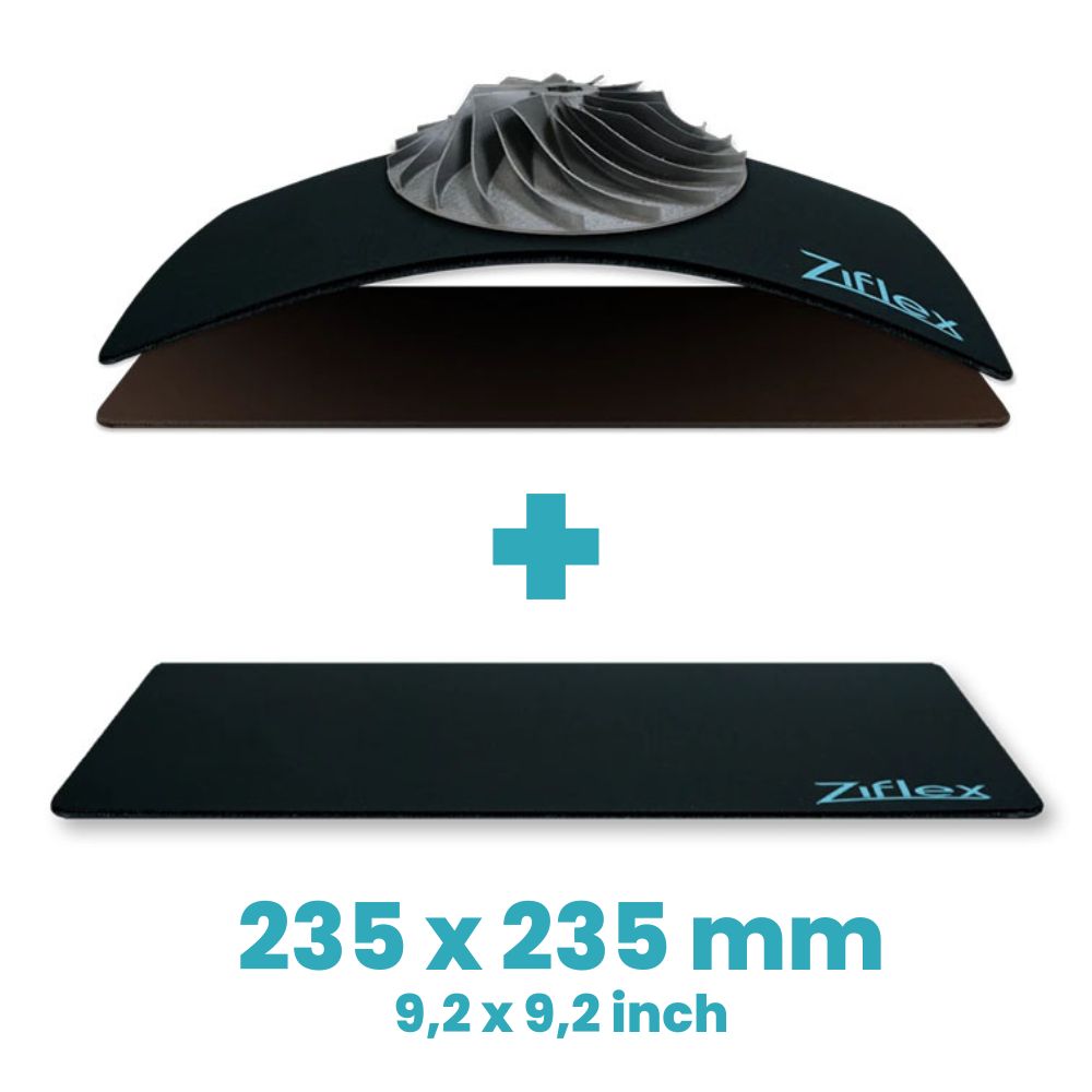 Ziflex - Value pack Ultimate High temp 235 x 235 mm - Ender3