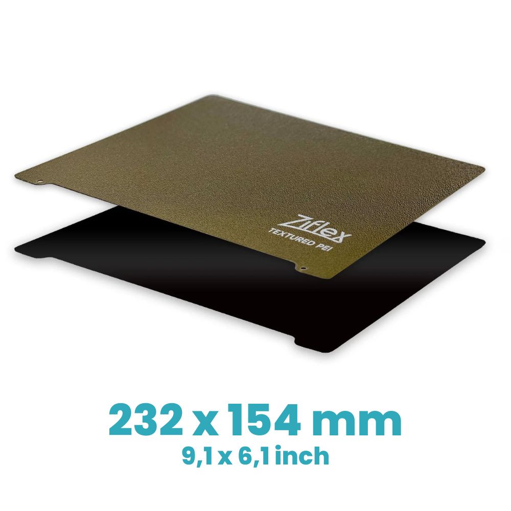 Ziflex - Starter kit PEI 232 x 154 mm - Flashforge Creator Pro