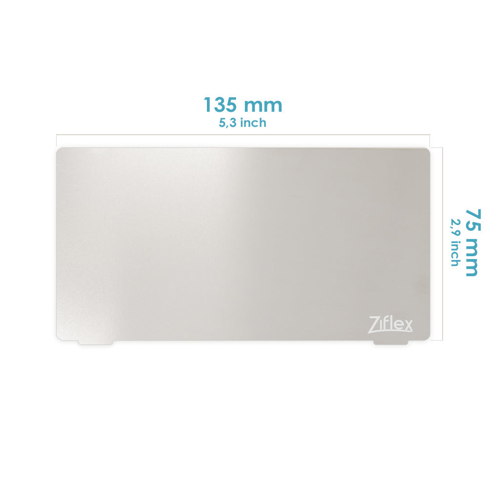 Ziflex Resin - Flexible Magnetic Plate 135 x 75 mm