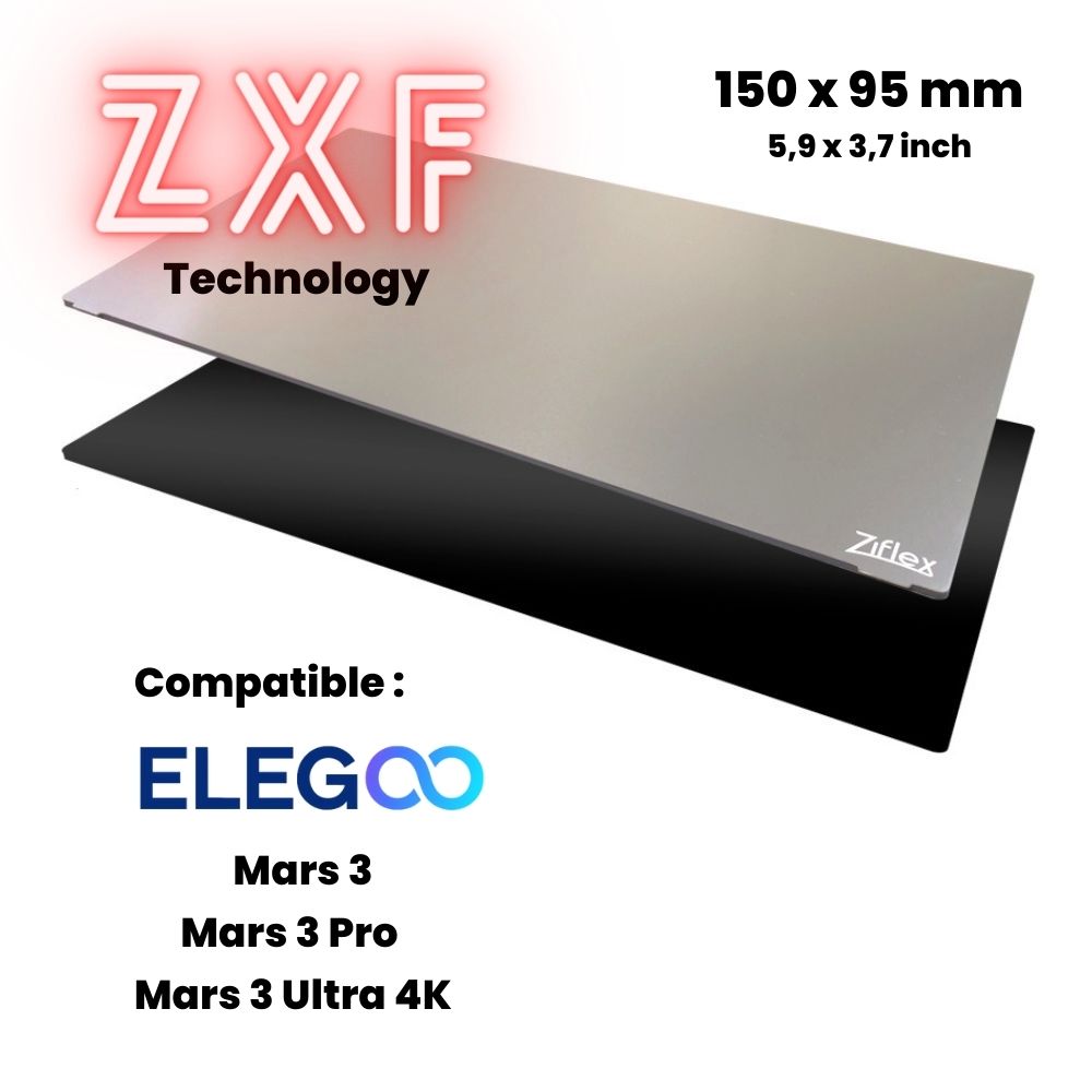 Ziflex - Résine - Starter kit 150 x 95 mm - Mars 3/Mars 3 Pro