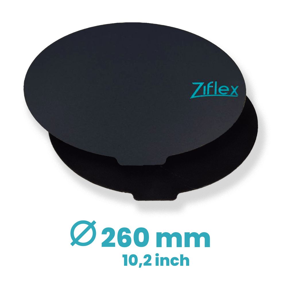 Ziflex - Starter kit Ultimate High temp Round 260 mm - Flsun QQ-S Delta