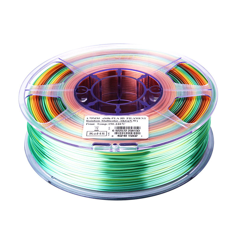 eSUN eSilk PLA Rainbow Multicolor 1.75 mm 1 kg